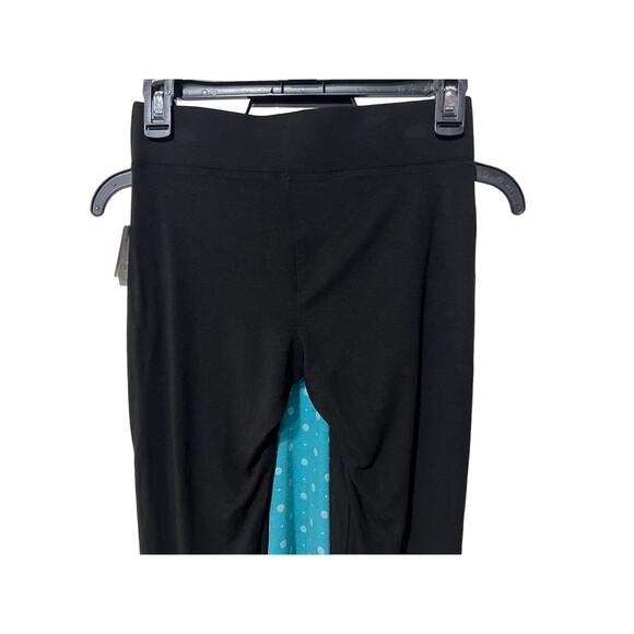 ALFANI WOMENS PAJAMAS MODAL SET TANK TOP TEAL & LEGGINGS CLASSIC BLACK SIZE XS - Picture 10 of 15